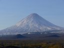 Ключевская сопка - самый высокий действующий вулкан в России